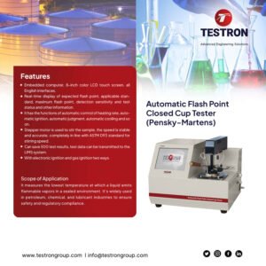 TT-AFPCT Automatic Flash Point Closed Cup Tester (Pensky-Martens)