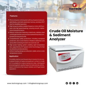 TT- CSM4390 Crude Oil Moisture & Sediment Analyzer
