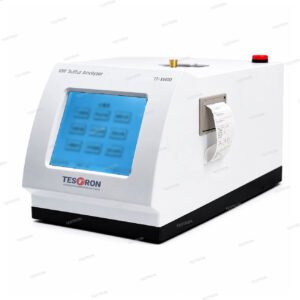 XRF Sulfur Analyzer for fast and accurate sulfur content testing in petroleum products, fuels, crude oil, and lubricants.
