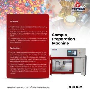 TT-CNC40 Sample Preparation Machine for Plastic Pipe Tensile and Impact Specimen Preparation