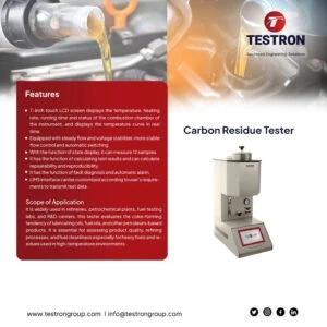 TT-CRT Carbon Residue Tester for ASTM carbon residue testing of petroleum products in laboratory