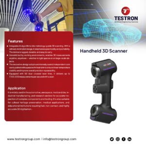 TT-H3S Handheld 3D Scanner for High-Precision Industrial 3D Scanning