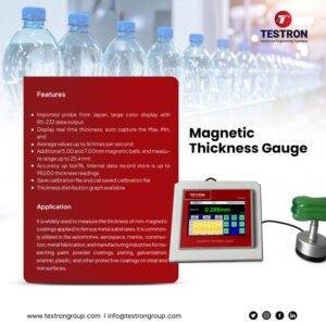 TT-MTG900 Magnetic Thickness Gauge for accurate PET bottle wall thickness measurement and quality control