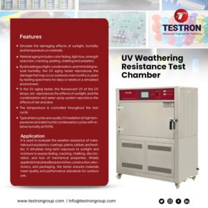UV Weathering Resistance Test Chamber box type used for UV aging and environmental durability testing of materials