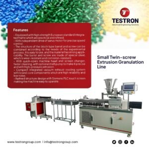 TT-EGL-9S Small Twin-Screw Extrusion Granulation Line