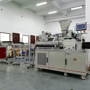 TT-EGL-9S Small Twin-Screw Extrusion Granulation Line for Plastic Compounding and Pelletizing