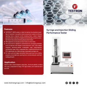 TT-SI010 Syringe and Injection Sliding Performance Tester for Pharmaceutical Testing