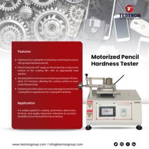 TT-MPH Motorized Pencil Hardness Tester for coating and surface hardness testing