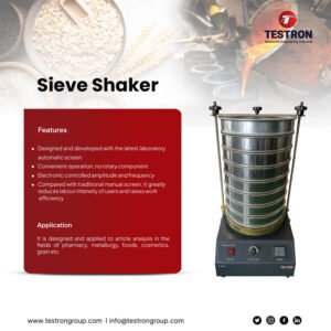 TT-SS900 Sieve Shaker for laboratory particle size analysis and material testing