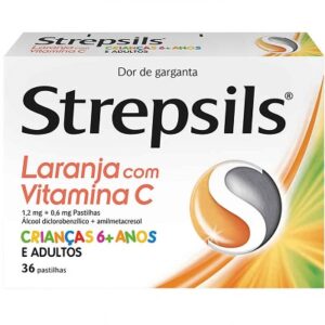 Strepsils Laranja VitaminaC Pastilhas