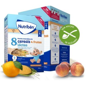 Nutriben 8 Cereais-4-Frutas-Lac 250g