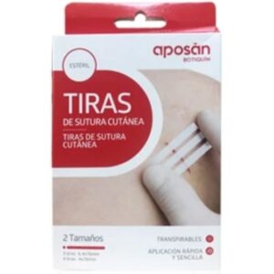 Aposan Tiras Sutura-Cutânea X7