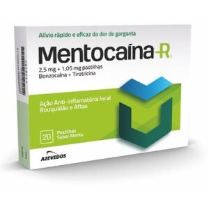 Mentocaína R 20 Pastilhas