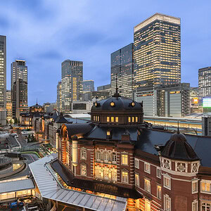 Marunouchi Business District and Tokyo Station