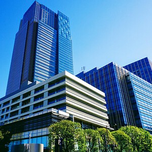 東京ミッドタウンの高層ビル群