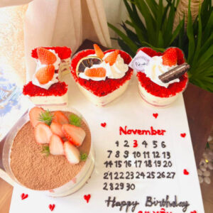 Bánh Sinh Nhật I Love You the cati cake hà nội
