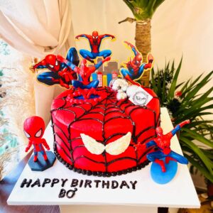 Bánh Sinh Nhật SpiderMan the cati cake hà nội