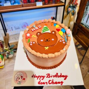 Bánh Sinh Nhật Vẽ Hình Gấu