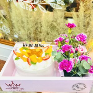 Bánh Kem Hoa Tươi
