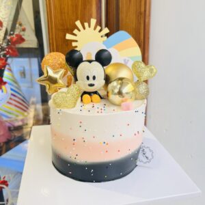 Bánh Sinh Nhật Chuột Mickey Dễ Thương