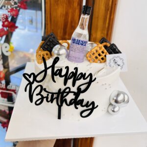 Bánh Sinh Nhật Đơn Giản Cho Nam the cati cake hà nội