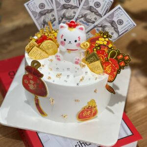 Bánh Sinh Nhật Mèo Thần Tài
