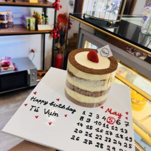 Bánh Sinh Nhật Tiramisu Nhỏ the cati cake hà nội