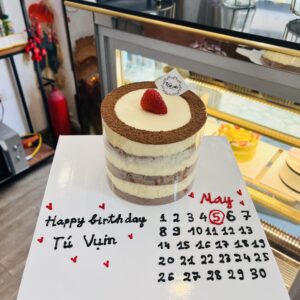 Bánh Sinh Nhật Tiramisu Nhỏ