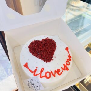 Bánh Sinh Nhật Mini Bento I Love You the cati cake hà nội
