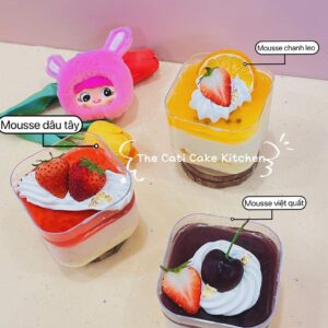 Set Bánh Mousse Hoa Quả Mix Vị Quà Tinh Tế Tặng Người Yêu 8-3