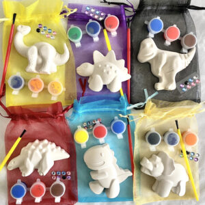 Dinosaur Craft Kit in Organza Gift Bag