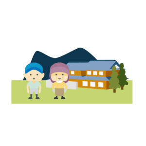 移住後の自給自足イメージ