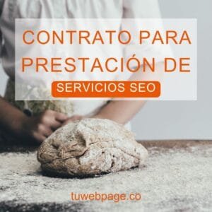 Contrato para prestación de servicios seo