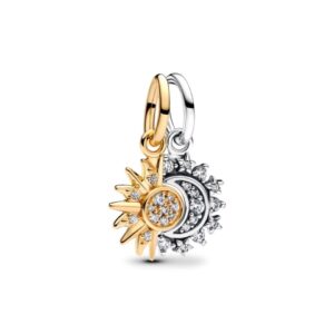 Намистина Pandora "Сонце і місяць" роз'ємна 763585C01