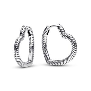 Сережки Pandora у формі серця для намистин 292236C00