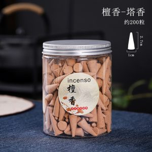Natural Sandalwood Aroma Incense Cones