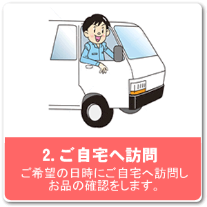 ご自宅へ訪問