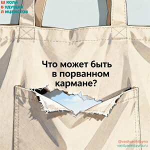Что может быть в порванном кармане