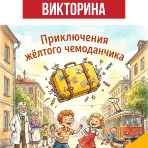 Приключения желтого чемоданчика, викторина , работа с текстом, вопросы по тексту, текст и задание с ответами, задания на работу с текстом, вопрос на понимание текста