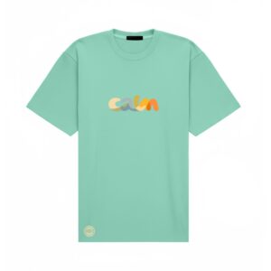 Koszulka oversize „stayCALM / CALM” unisex - Vibes Goods