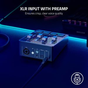 Audio Mixer Razer Mezclador analógico todo en uno para transmisión RZ19-03860100-R3U1