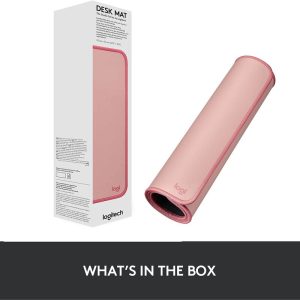 Desk Pad Logitech Rosa Xl Antideslizante 956 000048
