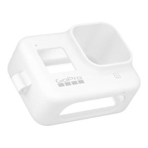 Funda Silicone Sleeve y Lanyard Kit GoPro HERO8 Blanco