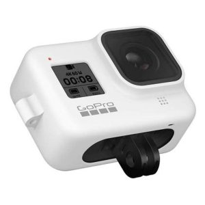 Funda Silicone Sleeve y Lanyard Kit GoPro HERO8 Blanco