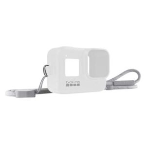 Funda Silicone Sleeve y Lanyard Kit GoPro HERO8 Blanco