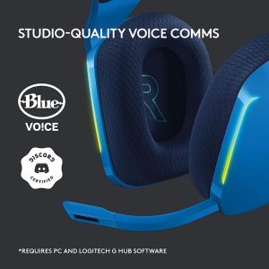 G733 LIGHTSPEED Wireless RGB Gaming Headset BLUE 2.4GHZ N A SAMR 403