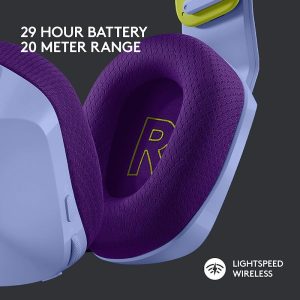G733 LIGHTSPEED Wireless RGB Gaming Headset LILAC 2.4GHZ N A SAMR