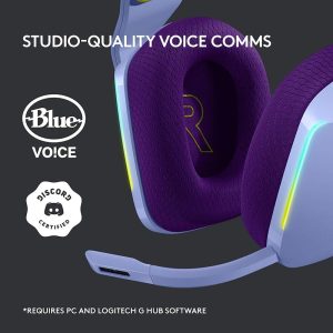 G733 LIGHTSPEED Wireless RGB Gaming Headset LILAC 2.4GHZ N A SAMR