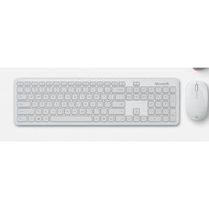 Kit Teclado Y Mouse Microsoft Inalámbrico Bluetooth Blanco QHG-00033