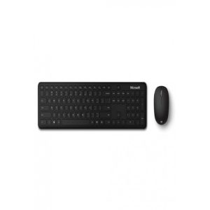 Kit Teclado Y Mouse Microsoft Inalámbrico Bluetooth Negro QHG-00003